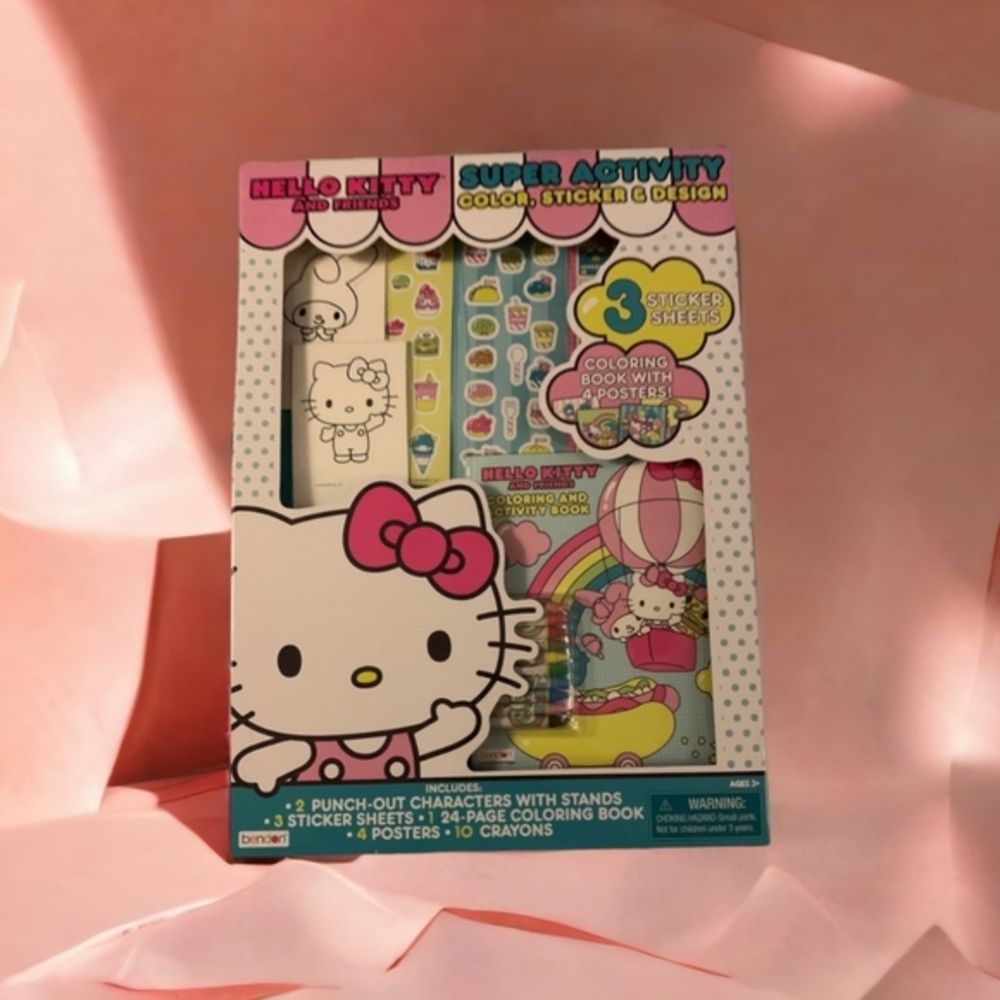 Hello Kitty & Friends Super Big Activity Set